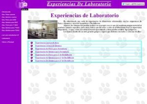 experiencias de laboratorio