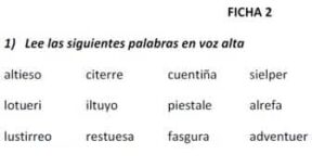 Cuadernillo de trabajo, mejora la lectoescritura y la dislexia