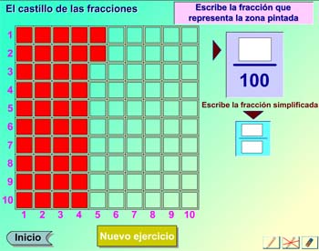 El castillo de las fracciones