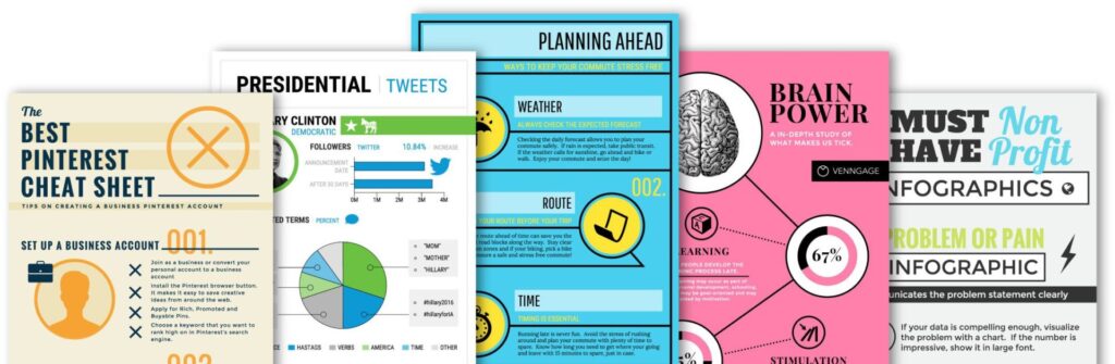 venngage herramientas para crear infografías