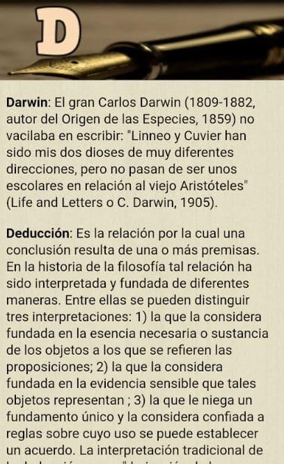 Diccionario filosófico recursos
