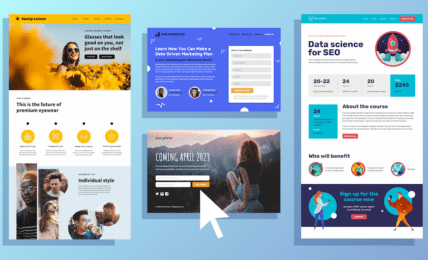 cursos Landing pages