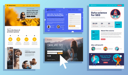 cursos Landing pages