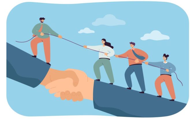 Equipo de negocios