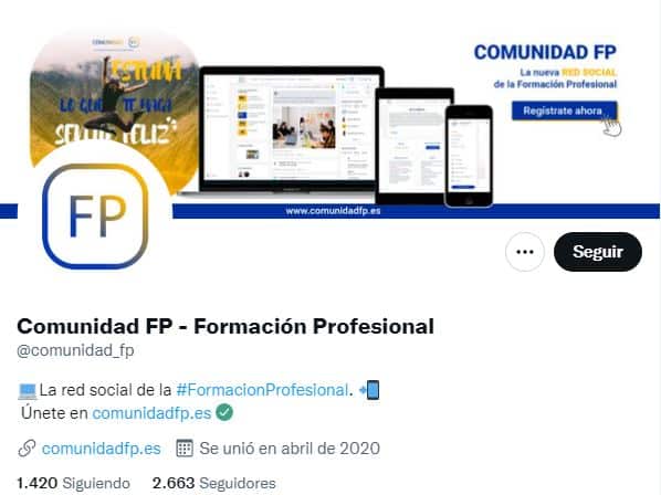 Comunidad FP twitter