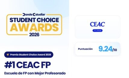 CEAC FP ha sido reconocido como el Centro de Formación Profesional con mejor profesorado, y estos son los motivos 5 CEAC FP opiniones