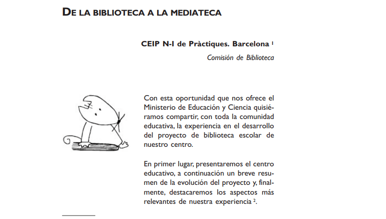 Ceip N-I De Pràctiques