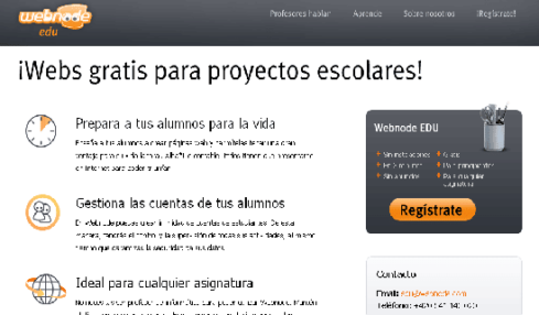 Webno Edu, Una Plataforma Gratuita Para Crear Webs Dirigida A La Comunidad Educativa