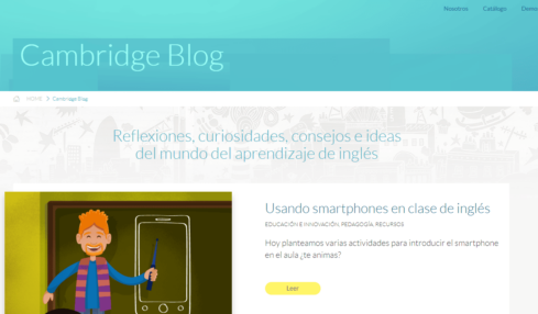 Blog De Cambridge Esol Para Los Profesores De Inglés