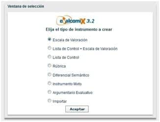 EvalCOMIX, un servicio web para la evaluación