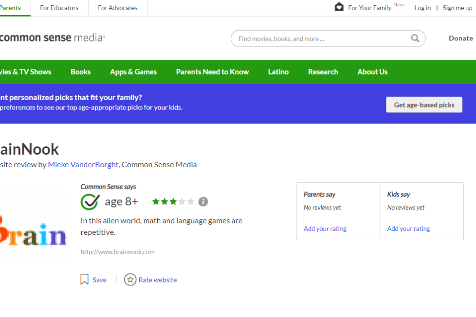 Https://Www.commonsensemedia.org/Website-Reviews/Brainnook