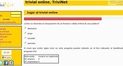 Trivinet.com, Para Crear Un Trivial Colaborativo