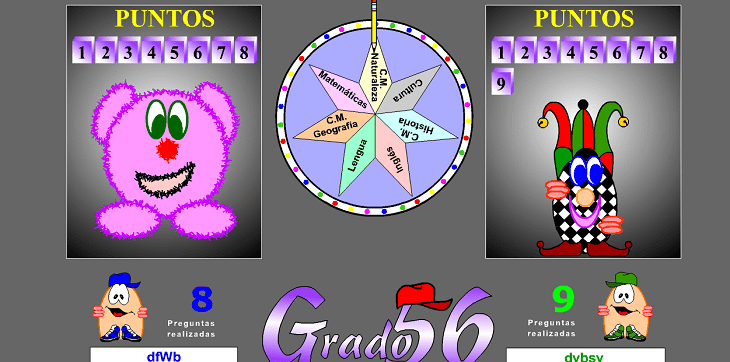 Juego Grado 56