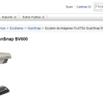FUJITSU ScanSnap SV600