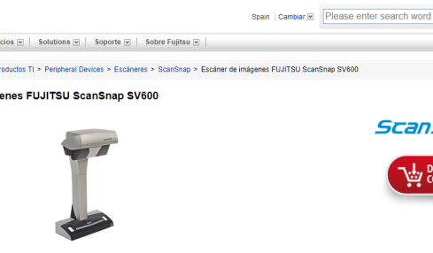FUJITSU ScanSnap SV600