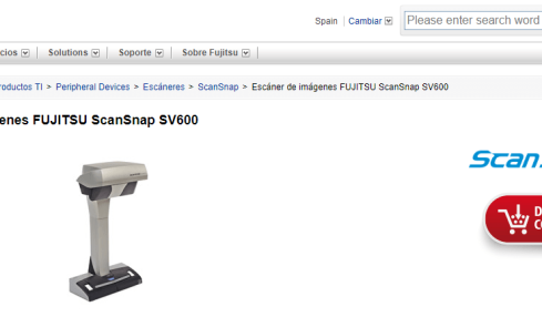 Fujitsu Scansnap Sv600
