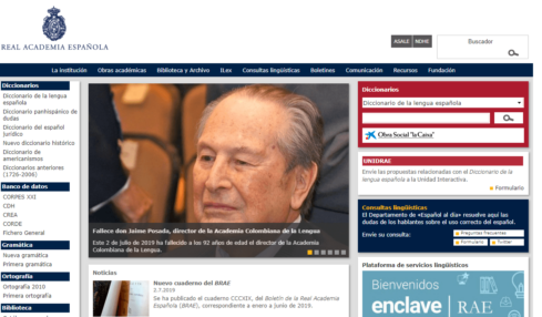 Nueva Web Real Academia Española