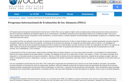 evaluación pisa
