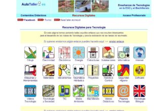 5 páginas web con recursos de Tecnología para Secundaria 1