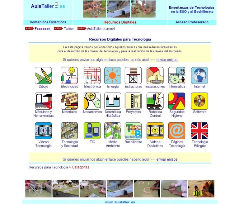 5 páginas web con recursos de Tecnología para Secundaria 1