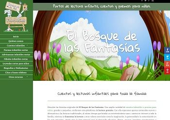 bosque de las fantasías, cuentos para niños