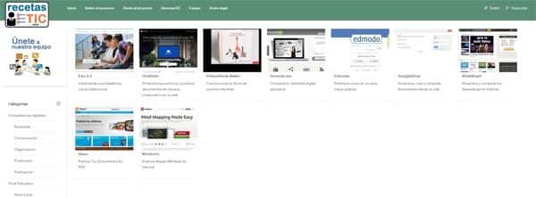 Tutoriales Y Herramientas En Recetas Tic