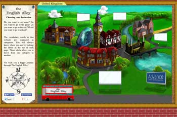 páginas para estudiar Inglés The English Alley