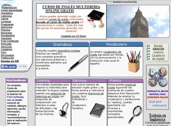 páginas para estudiar Inglés la mansión del ingles