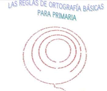 Cuadernillo de reglas de ortografía Ejercicios para Primaria