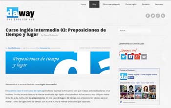 Daway, páginas para estudiar Inglés