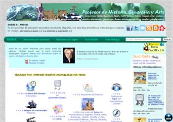Un Blog Con Recursos De Historia, Geografía Y Arte