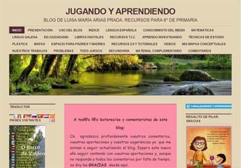 Jugando y aprendiendo, un blog con recursos para el tercer ciclo de Primaria 