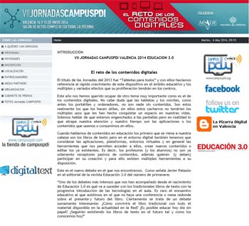 Vii Jornadas Campuspdi Educación 3.0, Una Cita En Valencia
