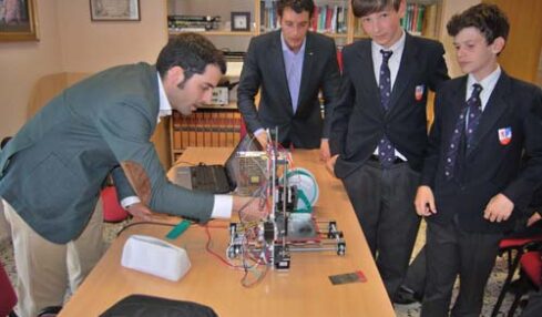 Campus Sobre Impresión 3D En El Colegio Internacional Peñacorada