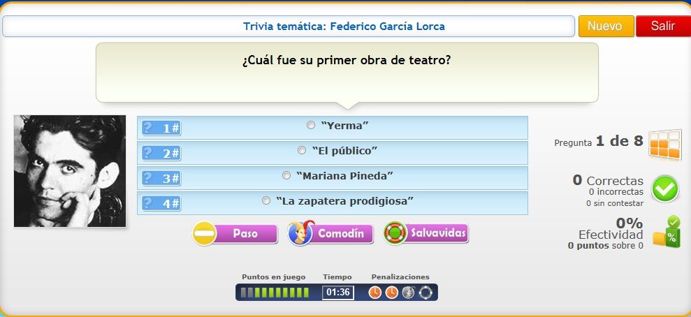 Trivial de Federico García Lorca