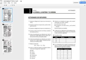 Blogs para la asignatura de Física y Química 4