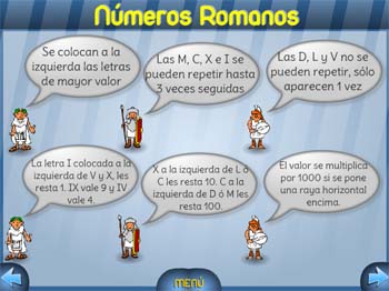 Números Romanos Con Vedoque