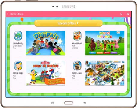 Uso seguro de las tabletas con el Modo Niños de Samsung