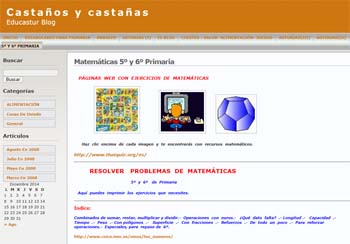 Castaños y castañas. Educastur Blog