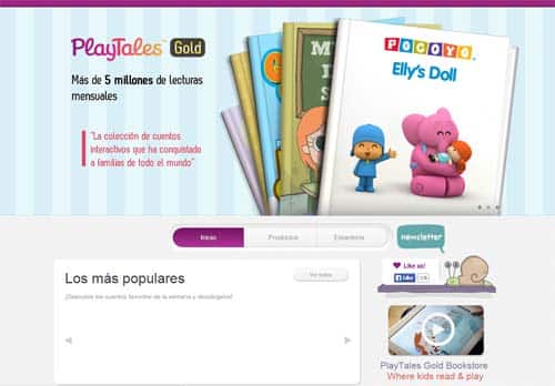 fomentar la lectura PLAYTALES