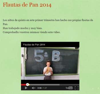 Música Primaria del Colegio Rosario Moreno (Málaga)