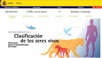 Área de Ciencias de la Naturaleza actividades para bachillerato