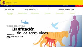 Área de Ciencias de la Naturaleza actividades para bachillerato