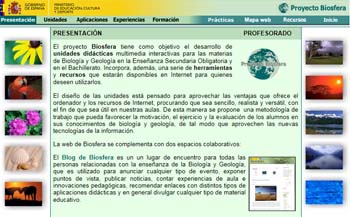 Proyecto Biosfera actividades para bachillerato