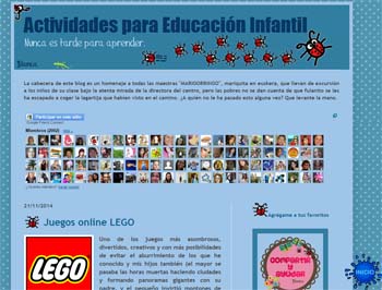 activiades para educación infantil