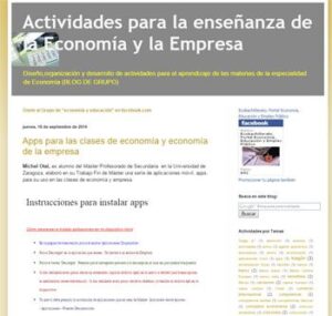 Actividades para la enseñanza de la Economía y la Empresa