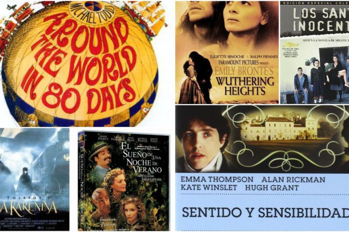 Grandes clásicos de la literatura llevados al cine clásicos de la literatura llevados al cine
