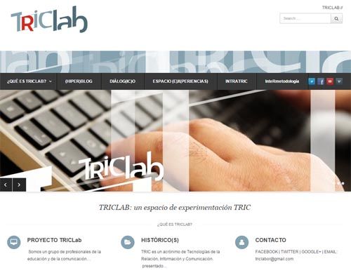 Proyecto Triclab, El Laboratorio Colaborativo De Experiencias Educomunicativas 2