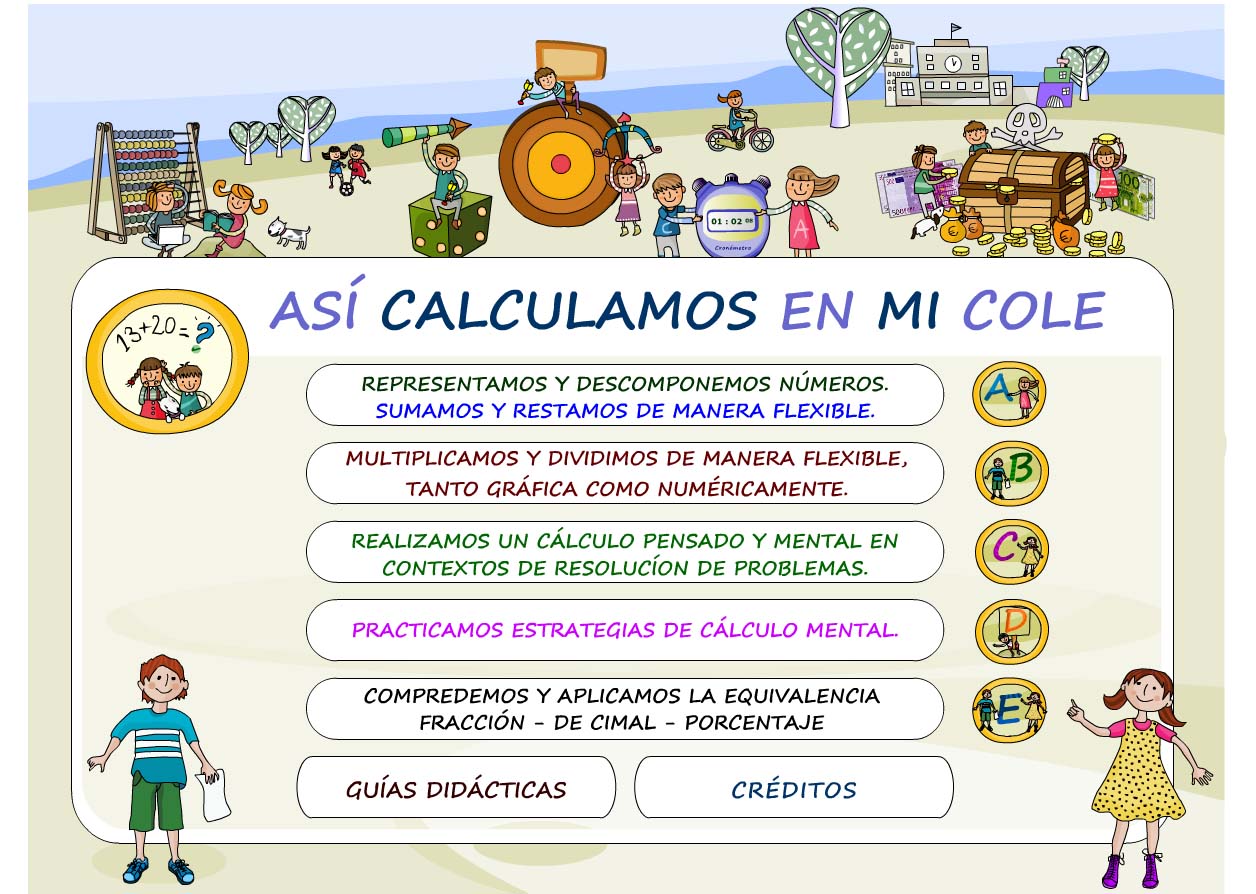 Así calculamos en el cole