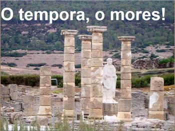 Blog O tempora, o mores!